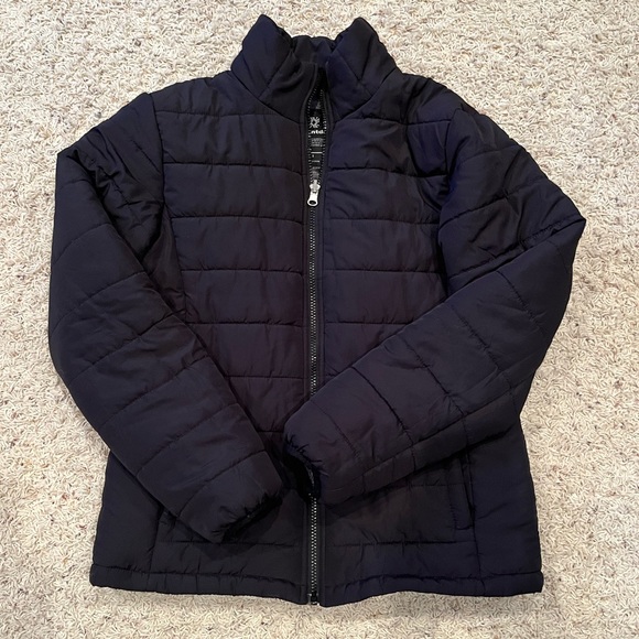 Black Puffer Coat - Picture 1 of 5